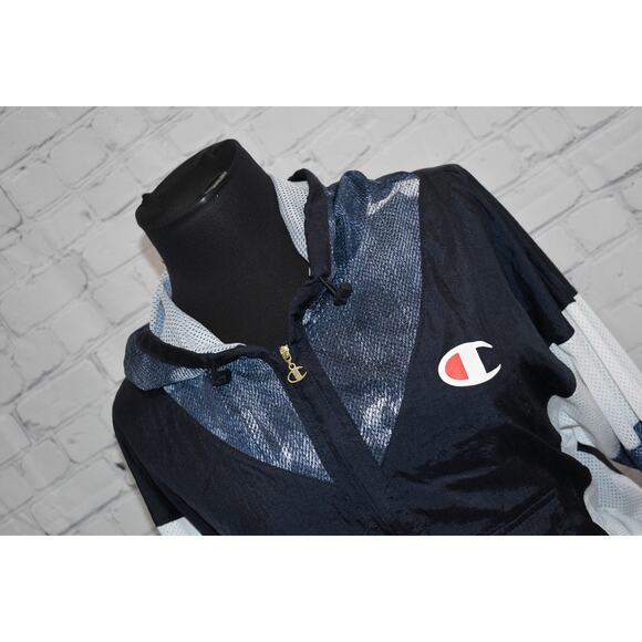 Champion Tracksuit Womens Jacket Size Small Pants Windbreaker Gym Workout NEW - Picture 12 of 12